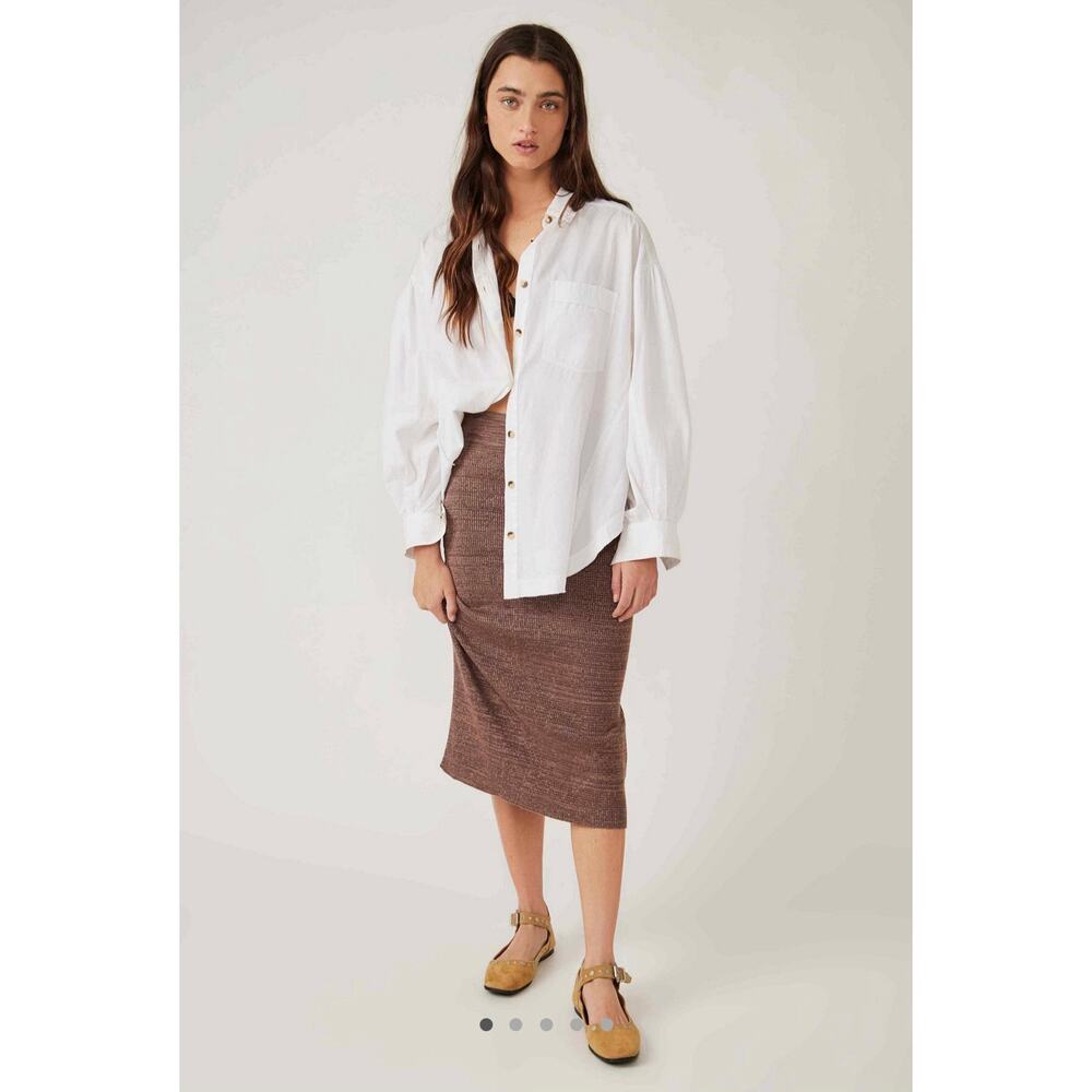 Free People / Golden Hour MIDI skirt / Sz M
